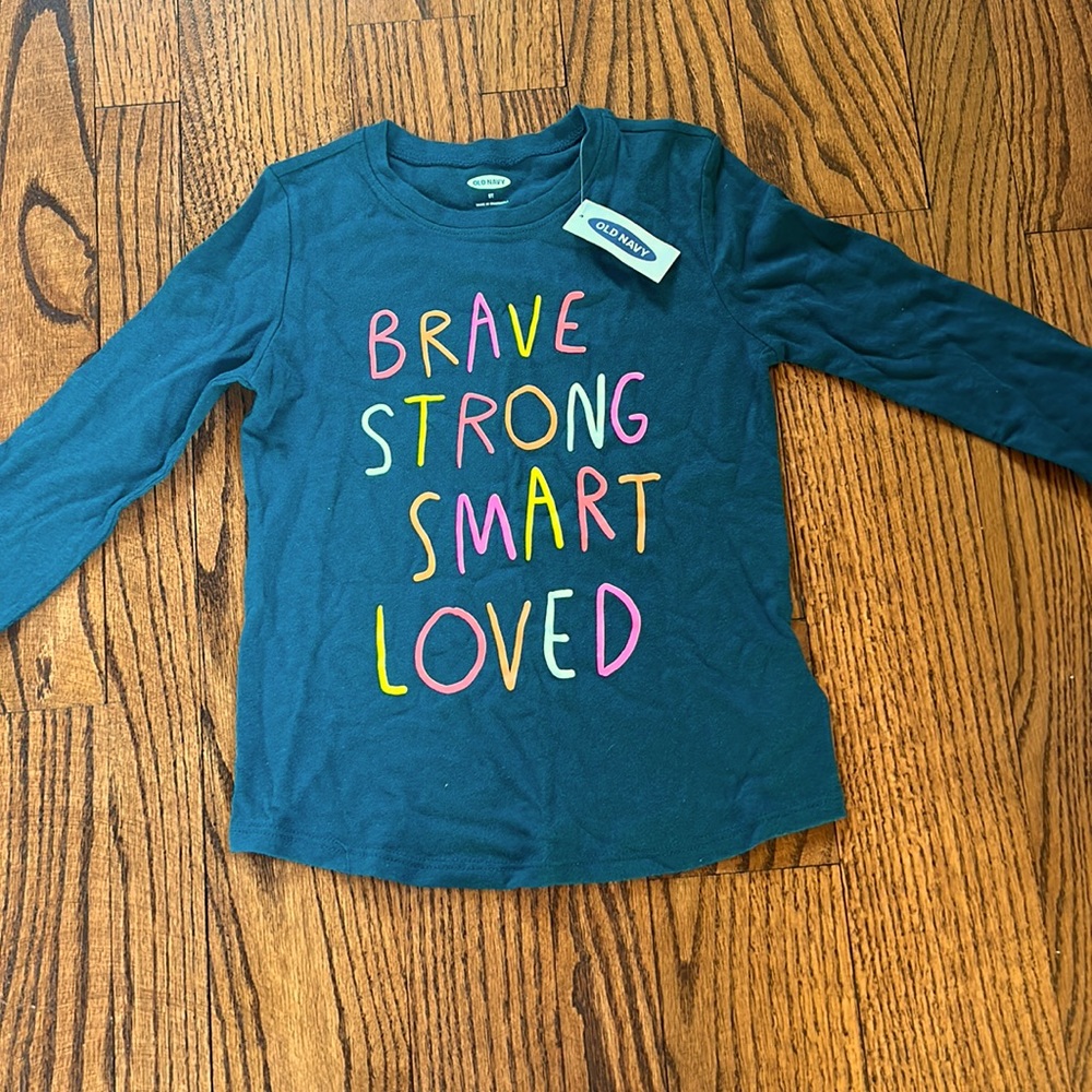 Old Navy longs sleeve girls shirt 5T.